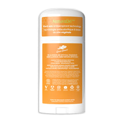 Étiquette arrière du déodorant antisudorifique sans aluminium Green Beaver parfum Exotic Paradise