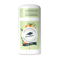 Déodorant antisudorifique sans aluminium Green Beaver parfum Sunny Citrus vue de face