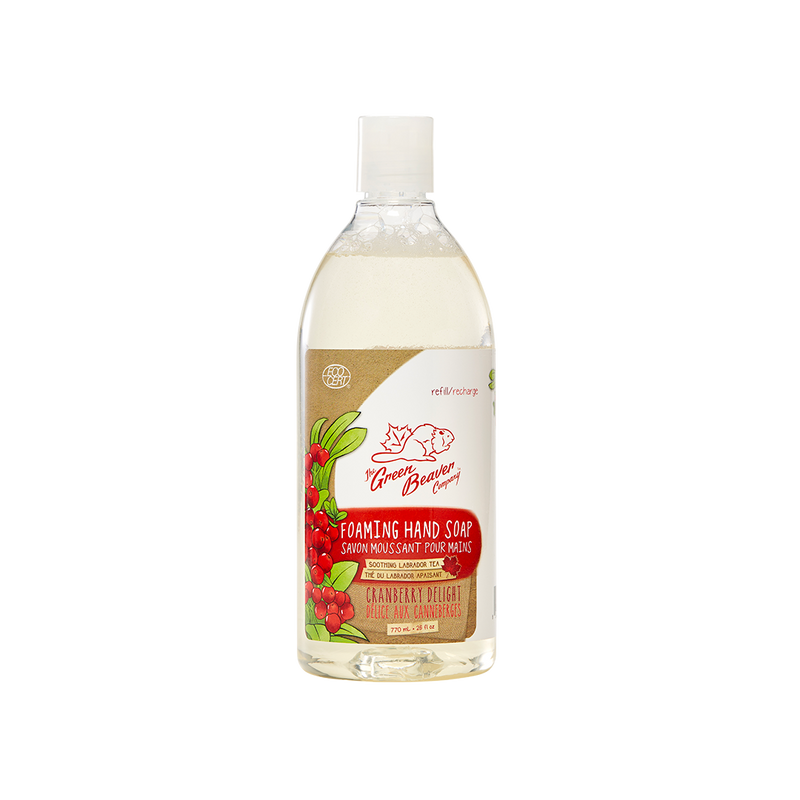 Recharge savon moussant pour les mains - Canneberge